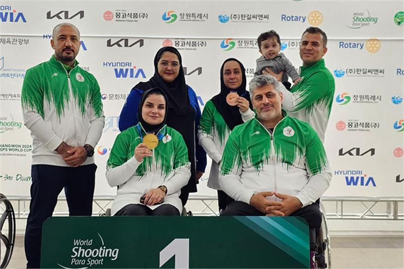 news| paralympic| Iran's Nasrin Shahi Topped the Podium at 2024 World Cup Changwon