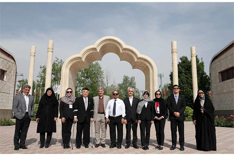 paralympic| news| APC Executive Board Visit National Paralympic Academy of Iran