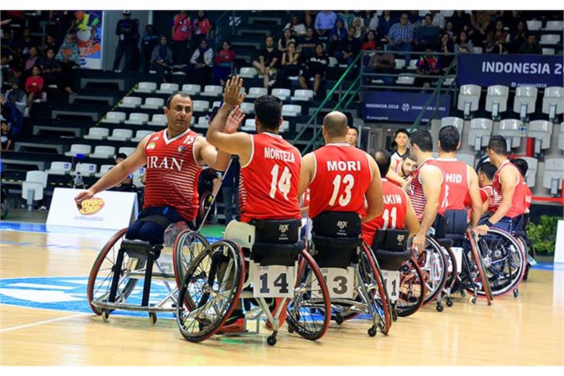 Iran’s squad prepares to compete at the group D of wheelchair basketball world championships