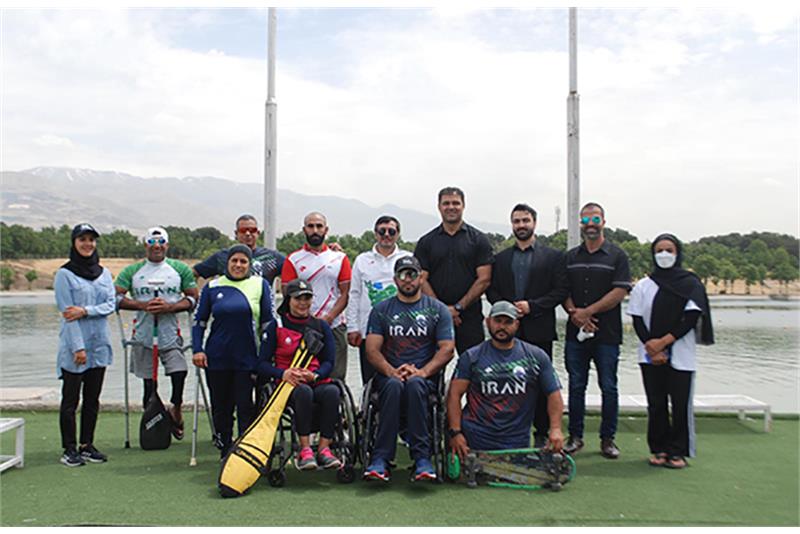 news| paralympic| Iran NPC President Visiting National Para Canoe Team