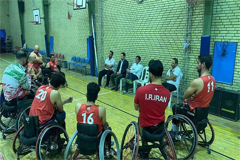 news| paralympic| Dr. Karegary Visits Men’s Wheelchair Basketball Final Camp