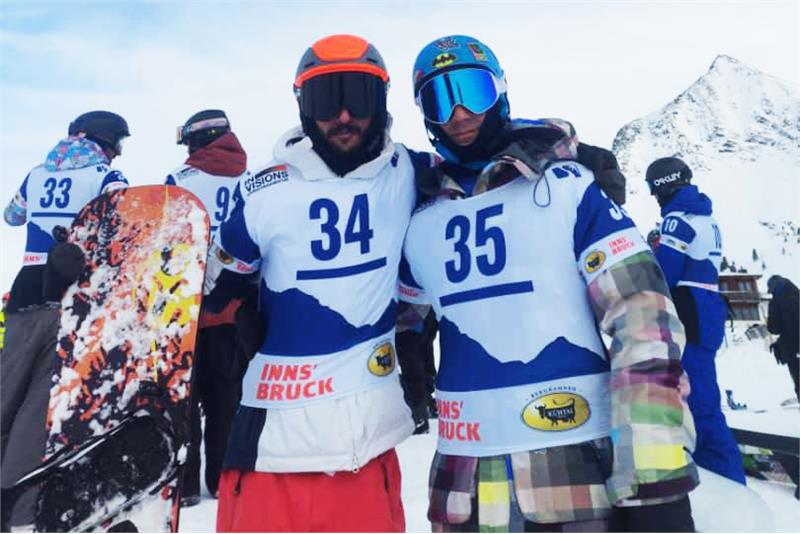 Iranian Para Snowboarders at 2025 Austria World Cup