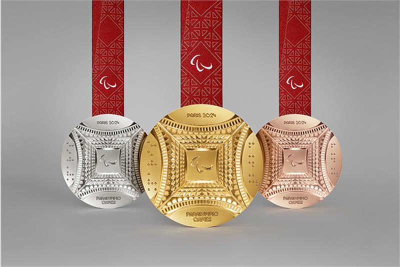 paralympic| news| Paris 2024 unveils Paralympic and Olympic Games medals/ Paris 2024 medals to include 'piece' of Eiffel Tower