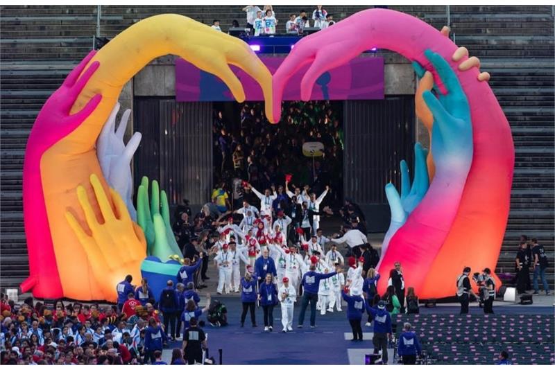 Team Iran Paraded at the 2023 Special Olympics Summer World Games Opening Ceremony