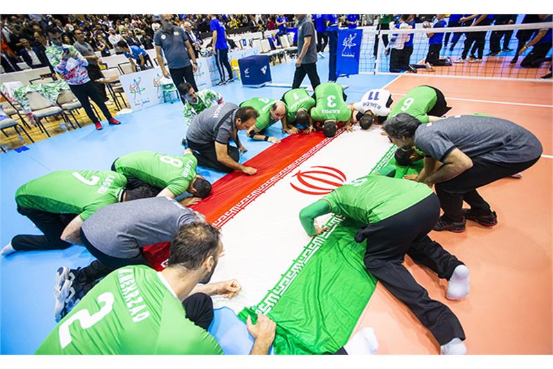 Iran’s Men Sitting Volleyball atop the world ranking