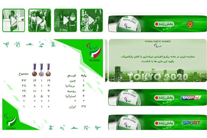 ​راه اندازی بخش اختصاصی مسابقات پارالمپیک در سروش پلاس