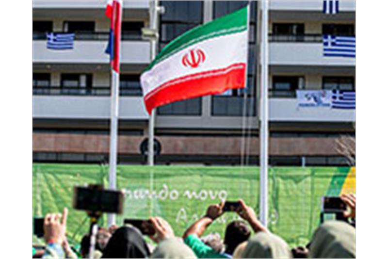 Iran-flag-hoisted-at-Paralympic-Games-Village-in-Rio