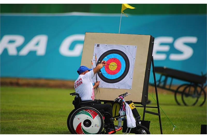 Iran’s para-archers take part in the 4th Asian Para Games selections