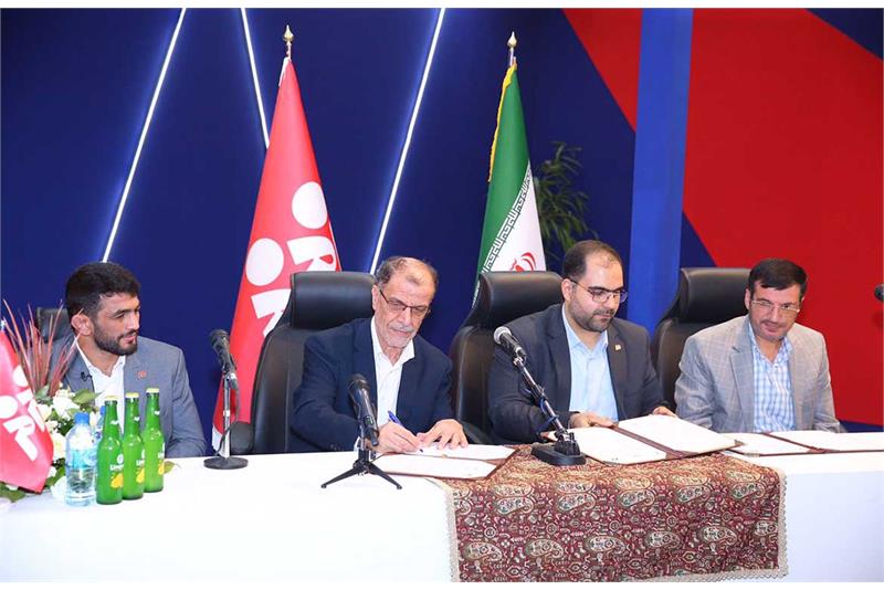 Iranian NOC and NPC Sign MoU with ZAMZAM Drinking Co.