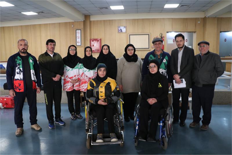 news| paralympic| President Karegary Visits National Shooting Para Sport Camp