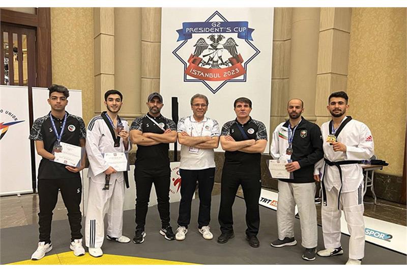 Iranian males’ para taekwondo players seized 5 medals in Turkey