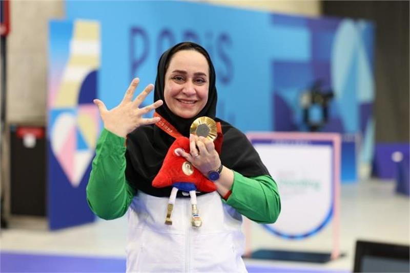 paralympic| news| Paris 2024 Paralympics | Iran's Sareh Javanmardi retains women's P2 title