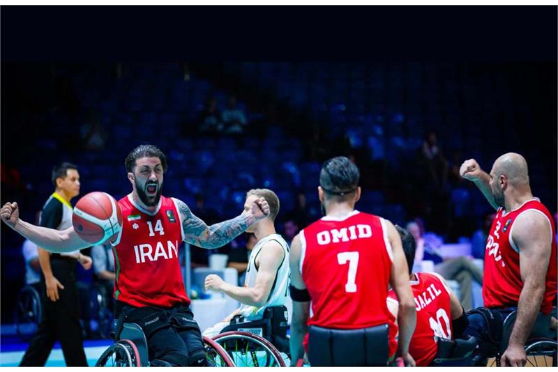 Iran Wheelchair Basketball win over Germany to advance IWBF World Championships semis