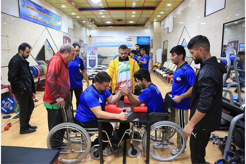 news| paralympic| National Youth Para Armwrestling camps Kick off in Tehran