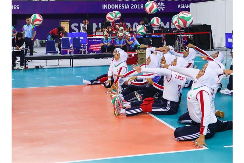 Eighteen Female players to call for the national sitting volleyball camp