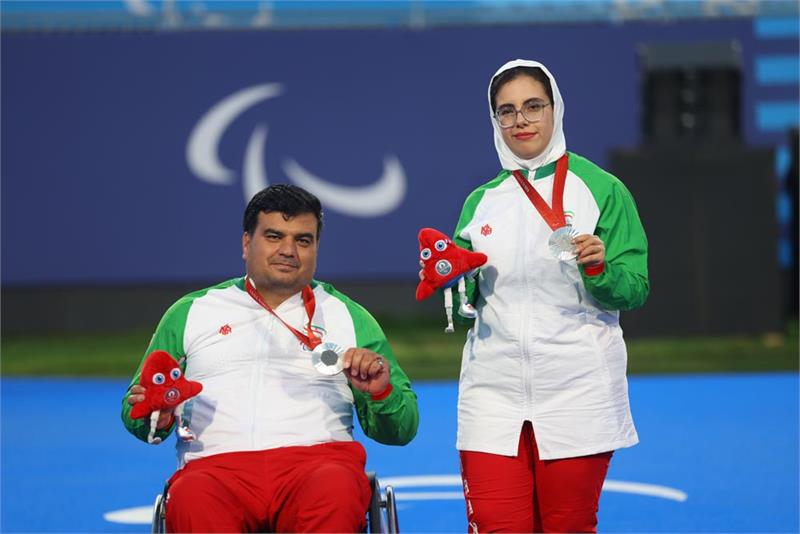 paralympic| news | Paris 2024 | Iran's mixed team compound win Paralympic silver