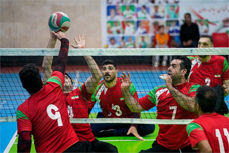 news| paralympic| Iran and Kazakhstan Sitting Volleyball Teams Hold Joint Camp in Mashhad