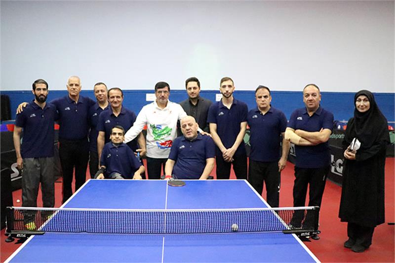 news| paralympic| NPC President Visits National Para Table Tennis Camp