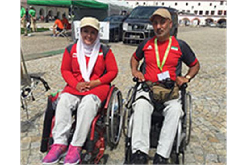 Iran’s-para-archer-Abbaspour-wins-gold-medal-at-Czech-Target